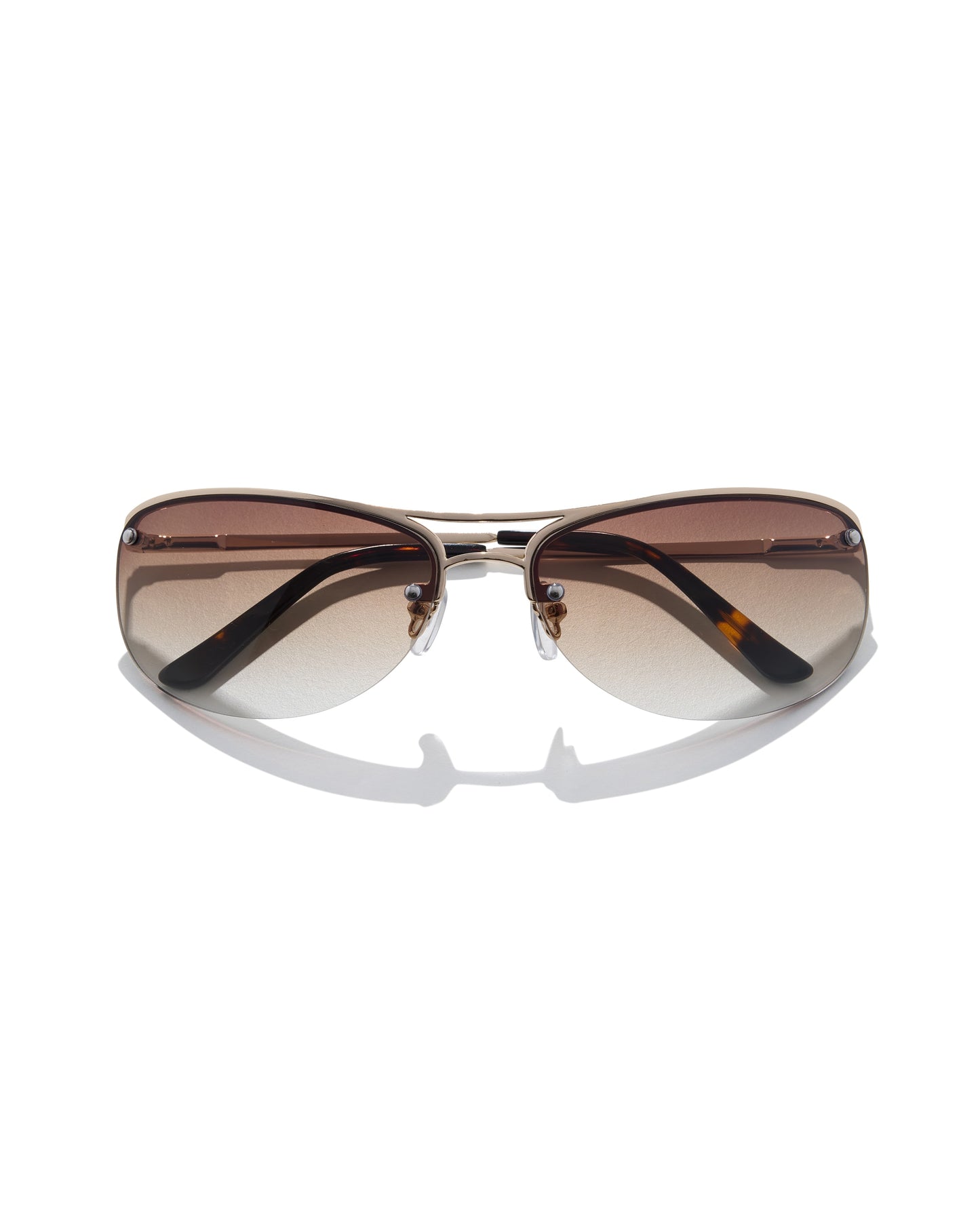Slim Sunglasses ; Polished Silver / Periwinkle | Szade US