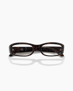 SZADE - hart ; havana tortoiseshell / clear anti blue light