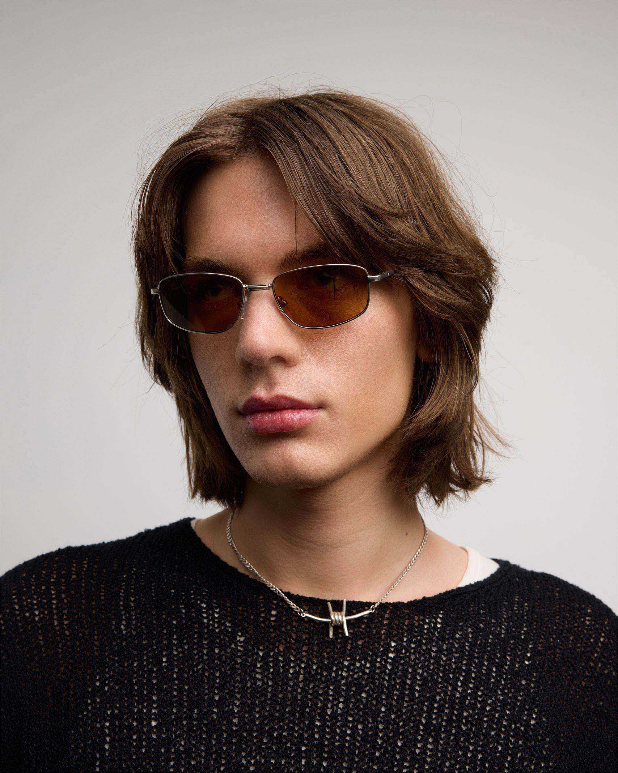 lee ; matte silver / hazelnut