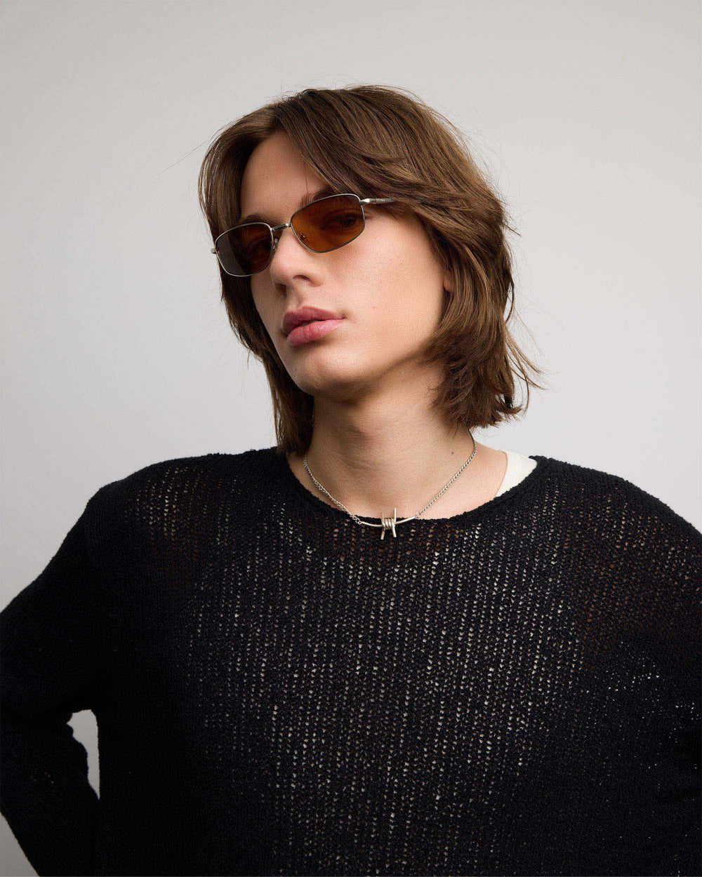 lee ; matte silver / hazelnut