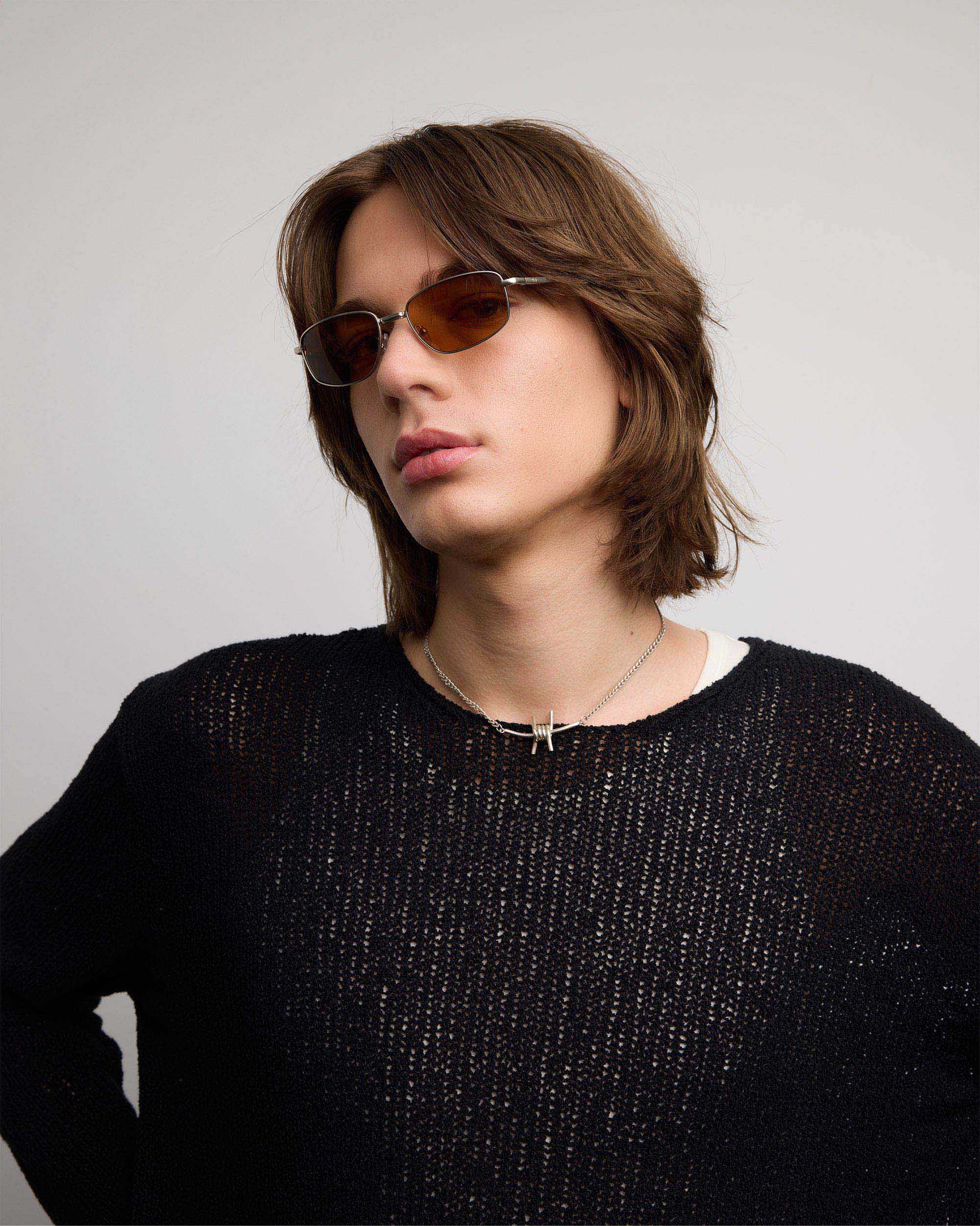 lee ; matte silver / hazelnut