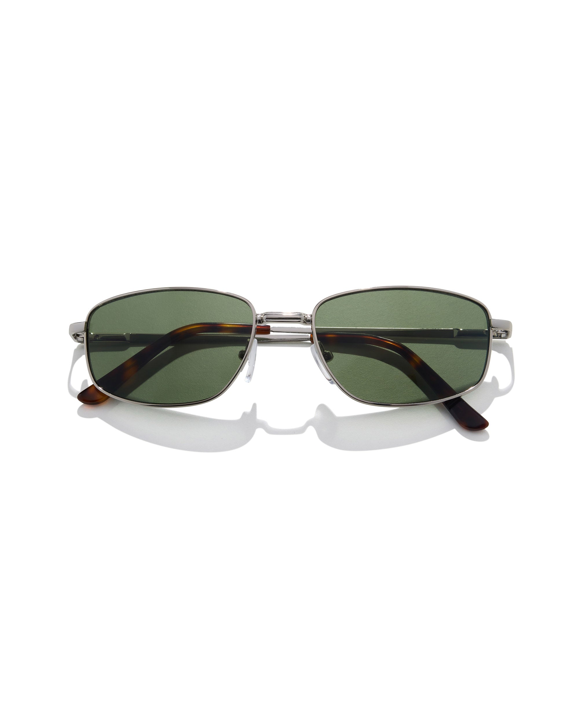 Shop lee ; polished silver / moss – Szade