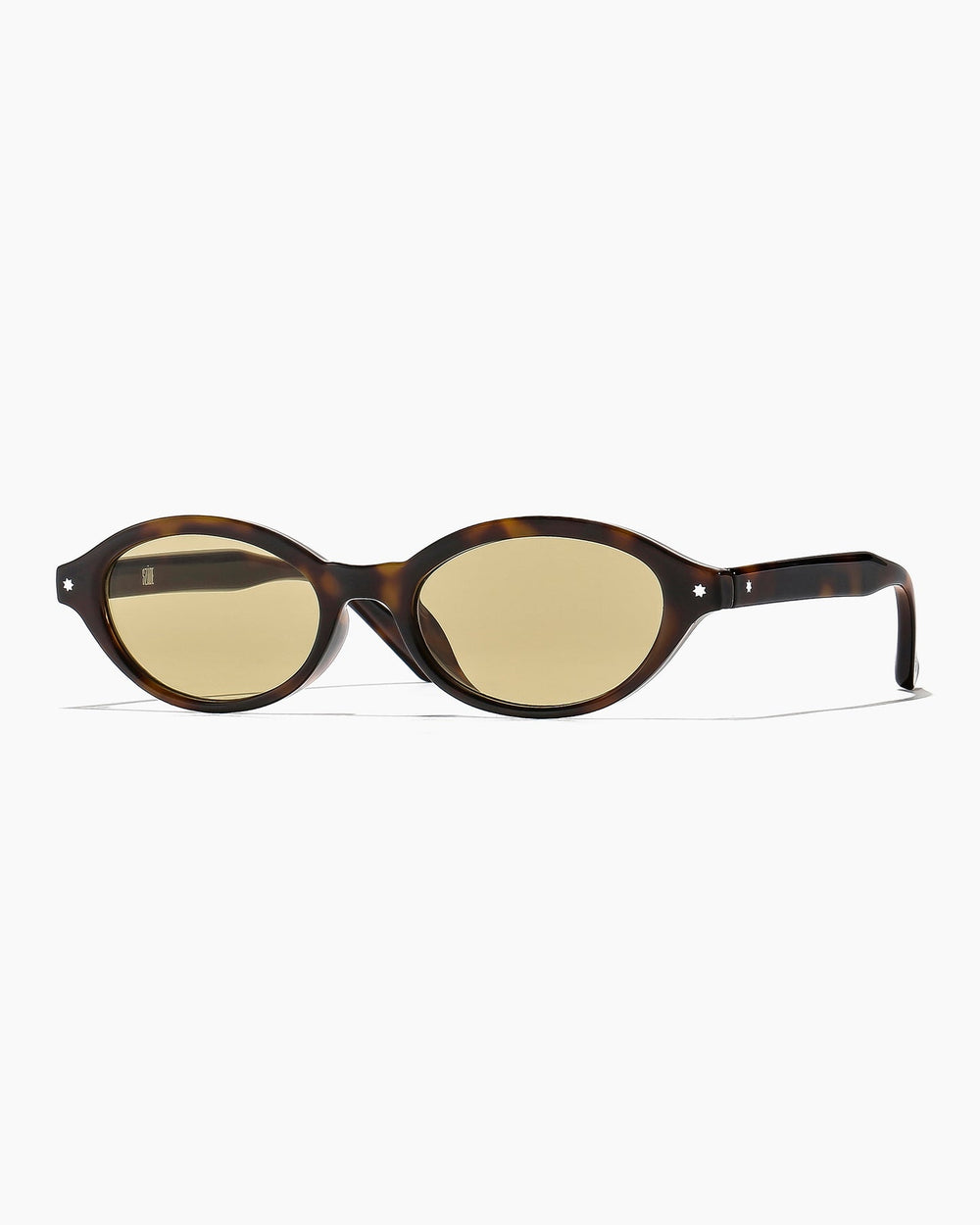 nolan ; mustard tortoiseshell / caper