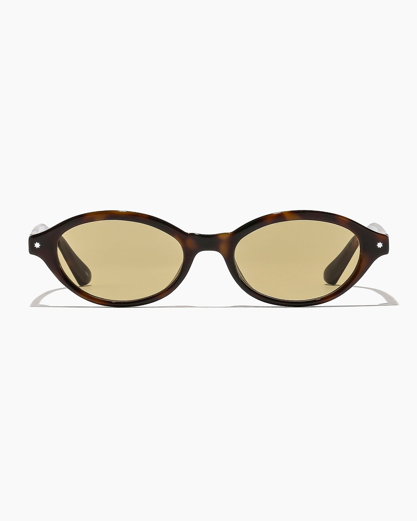 nolan ; mustard tortoiseshell / caper