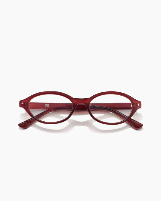 SZADE - nolan ; wild cherry / clear anti blue light
