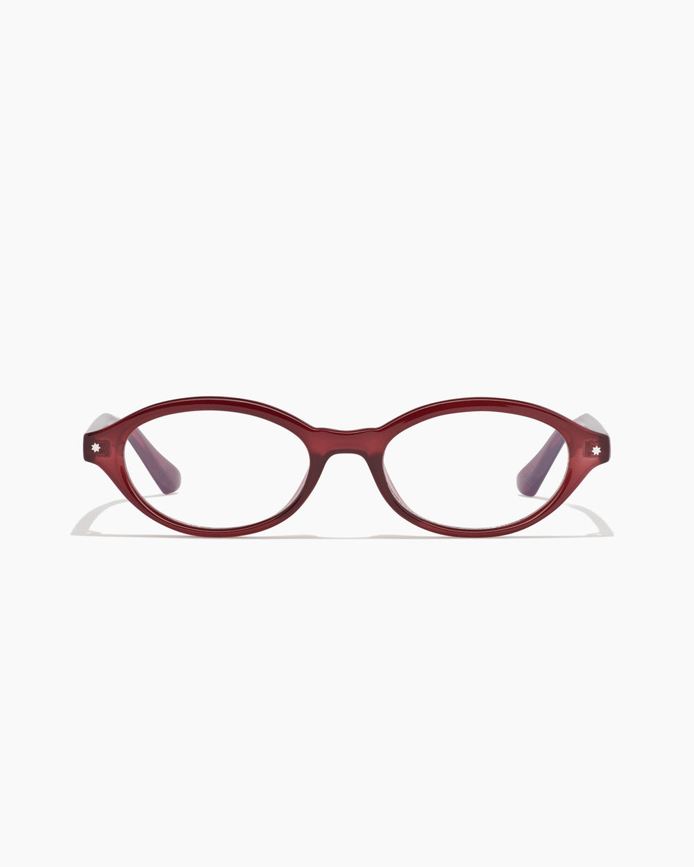 nolan ; wild cherry / clear anti blue light