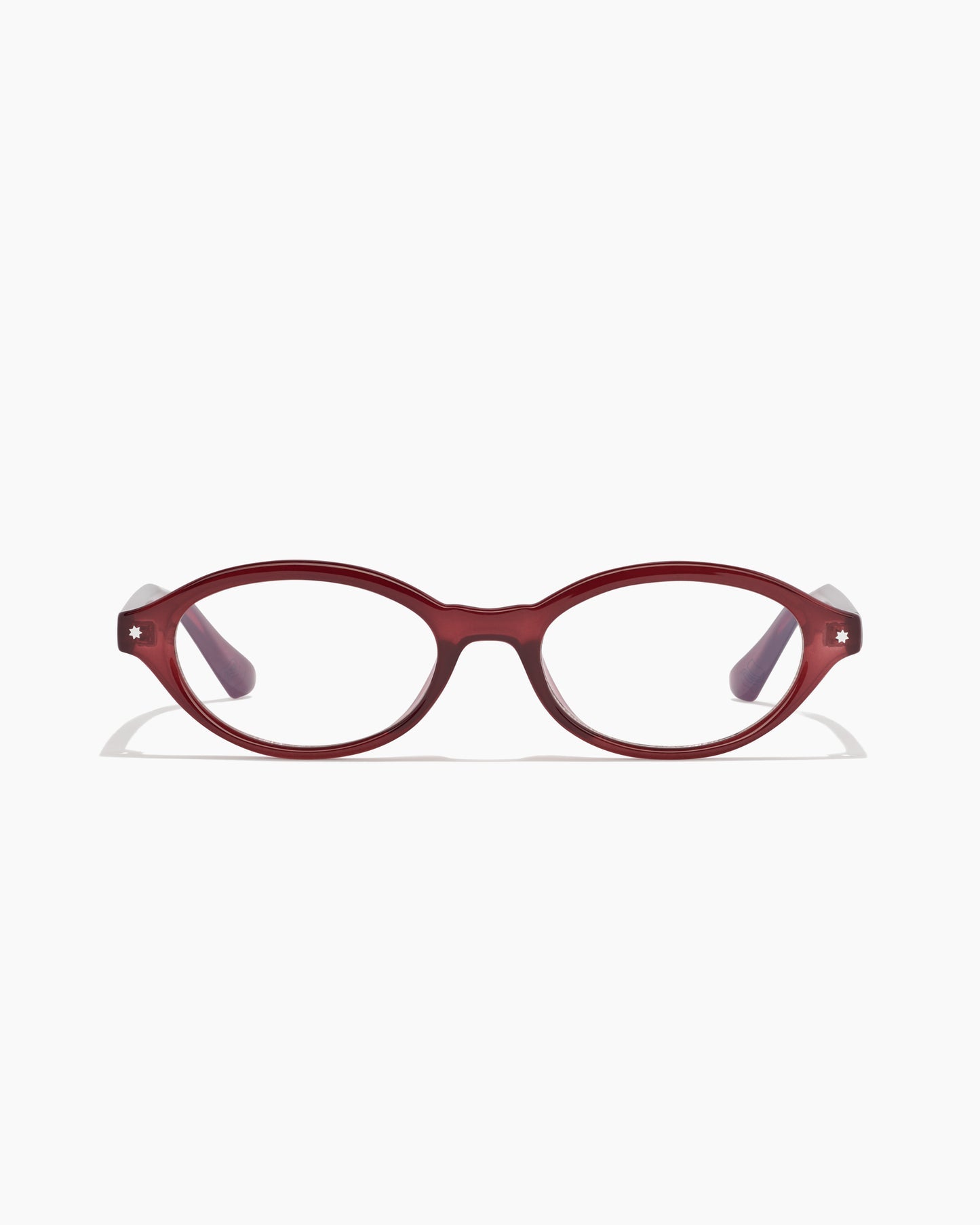 nolan ; wild cherry / clear anti blue light