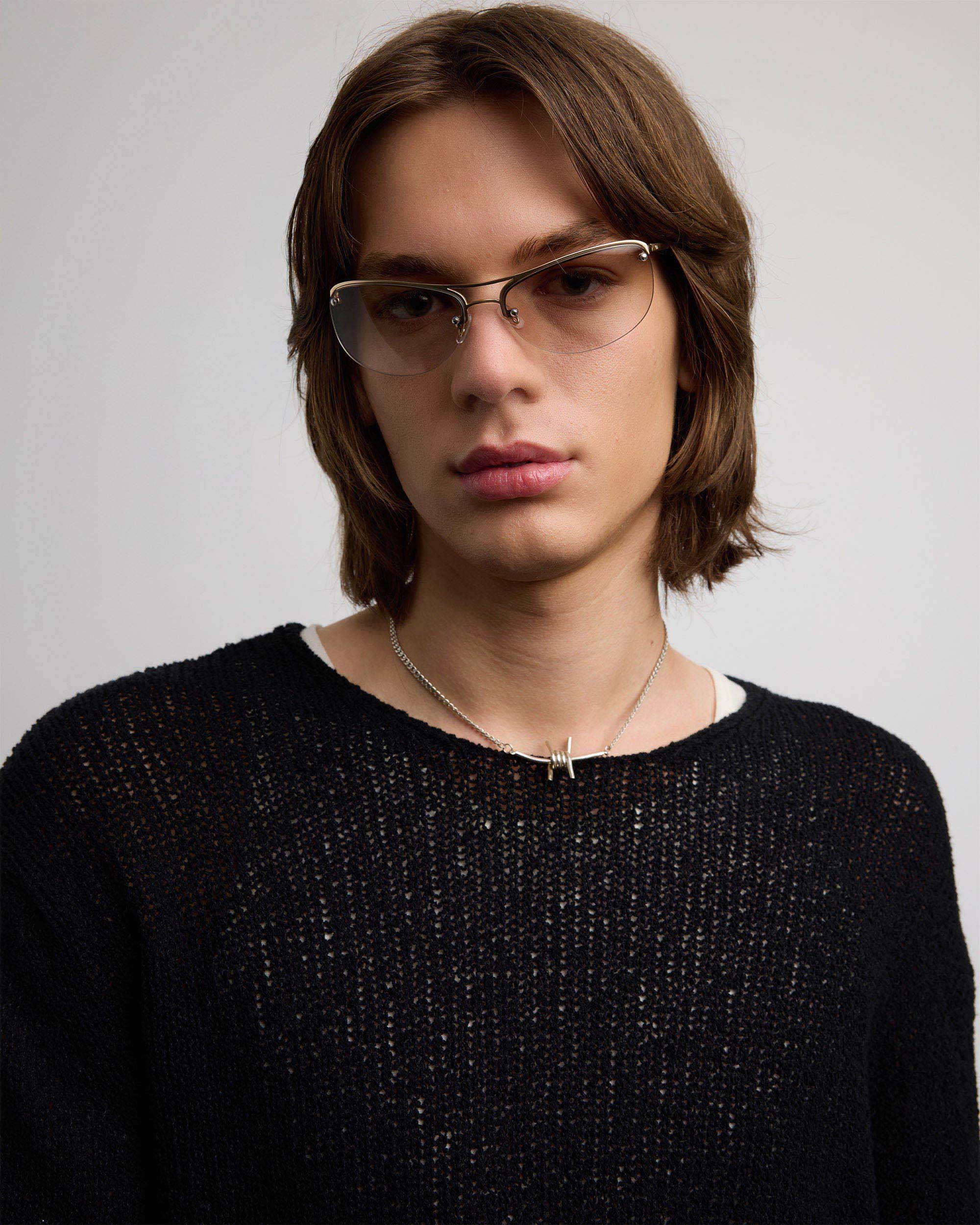 slim ; matte champagne / jade