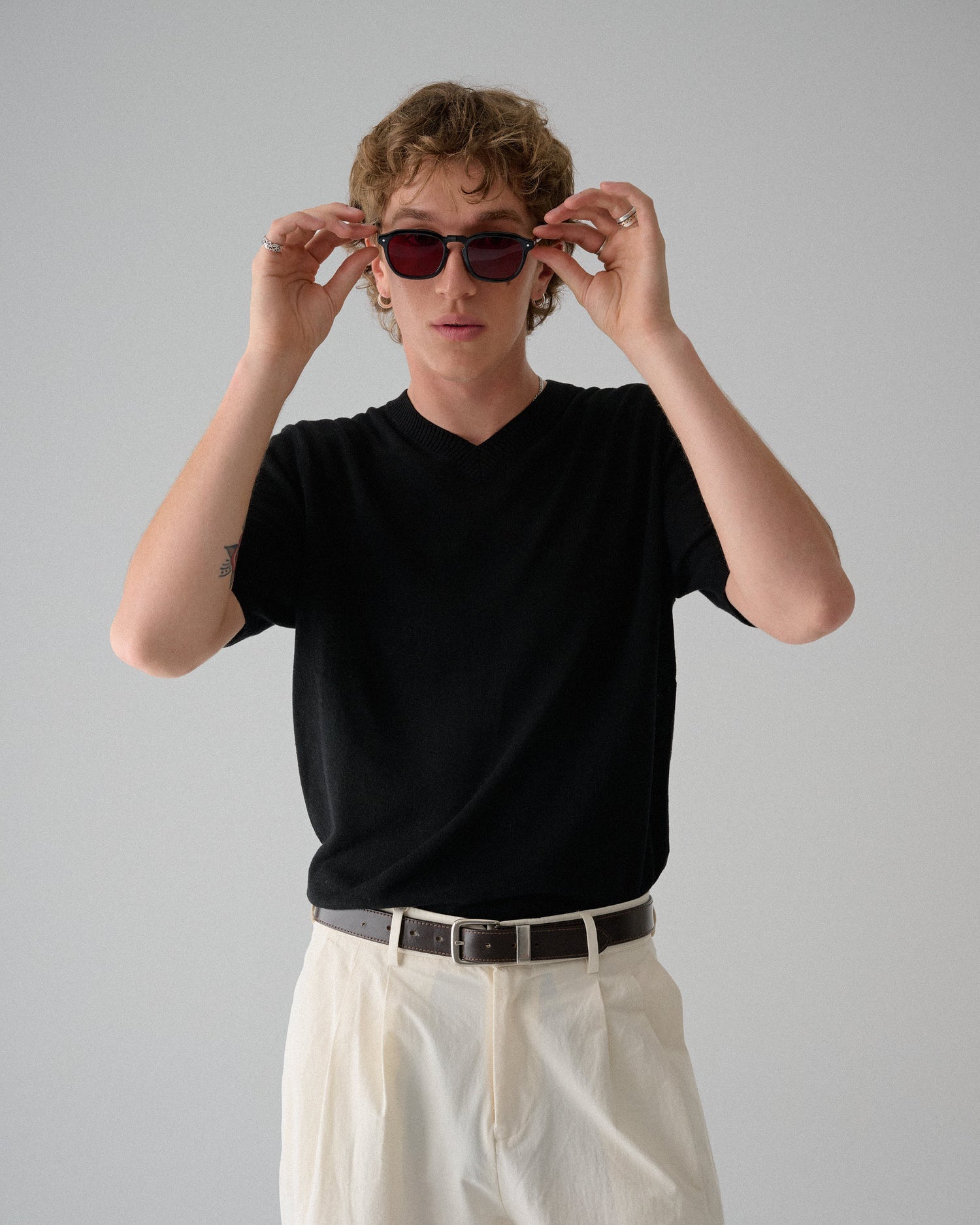 archer ; elysium double black / cherry cola polarised