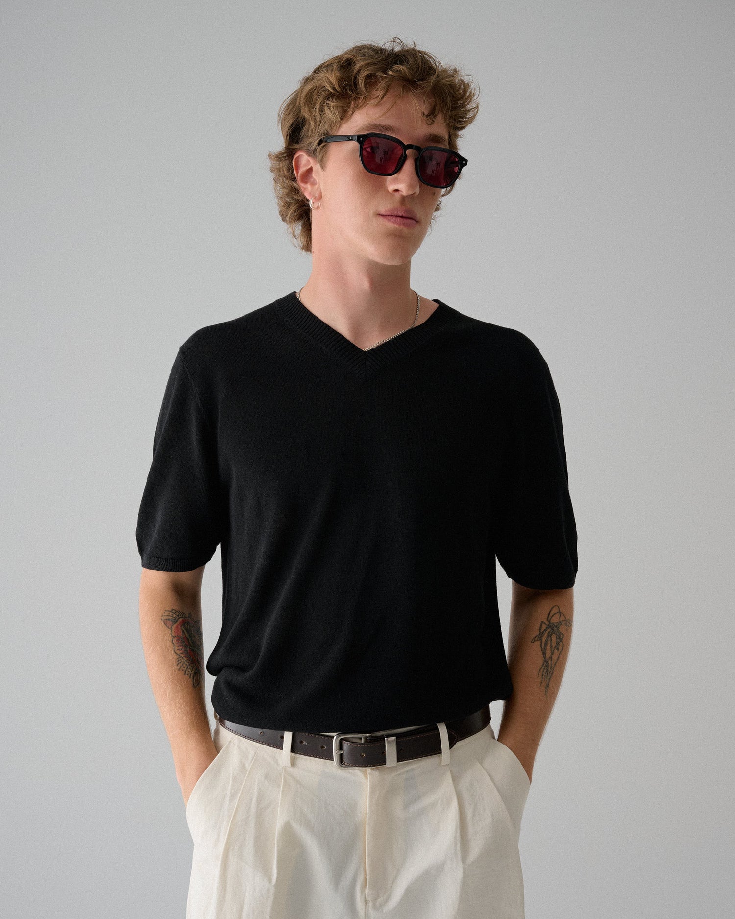 archer ; elysium double black / cherry cola polarised