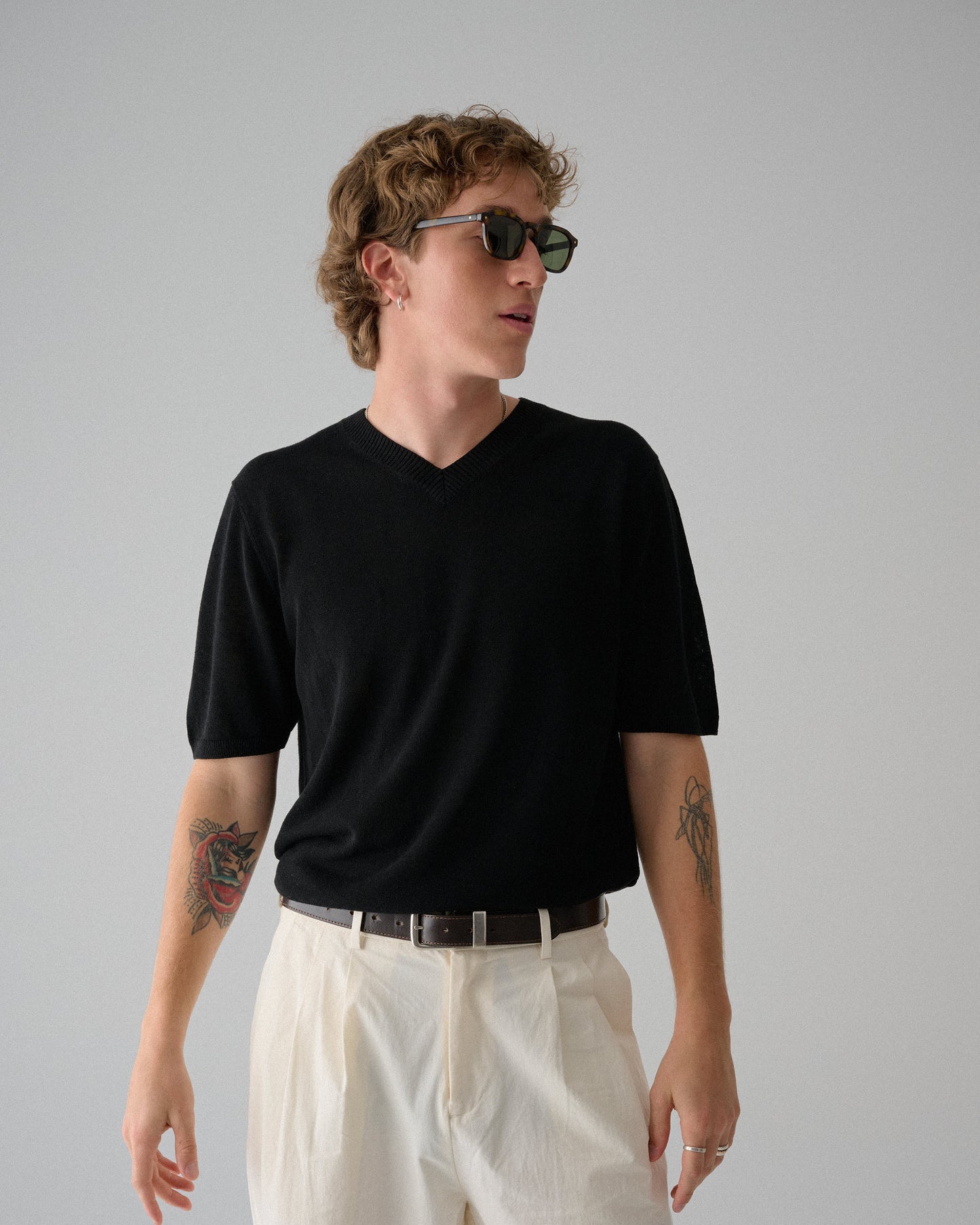 archer ; mustard tortoiseshell / moss polarsied