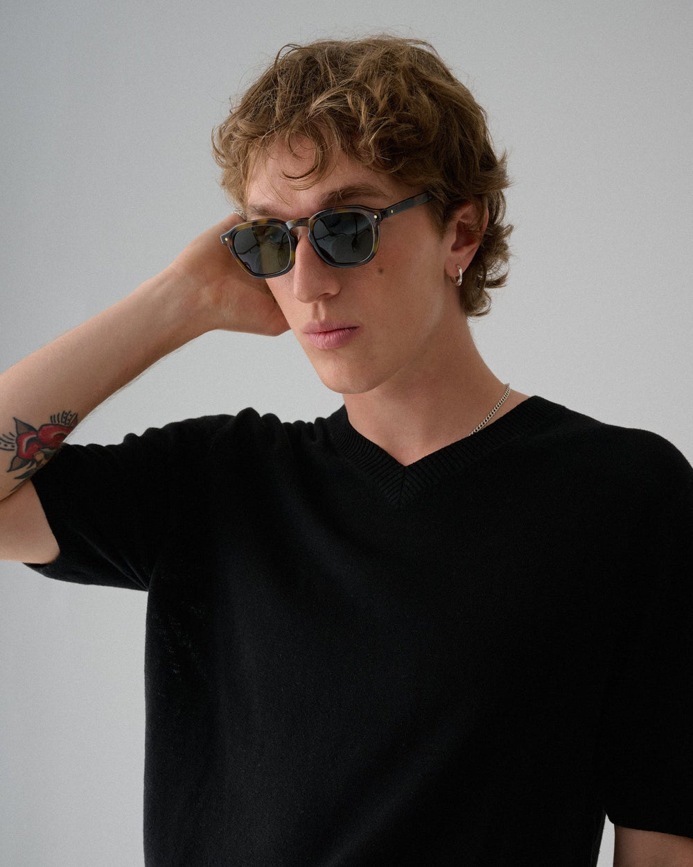 archer ; mustard tortoiseshell / moss polarsied