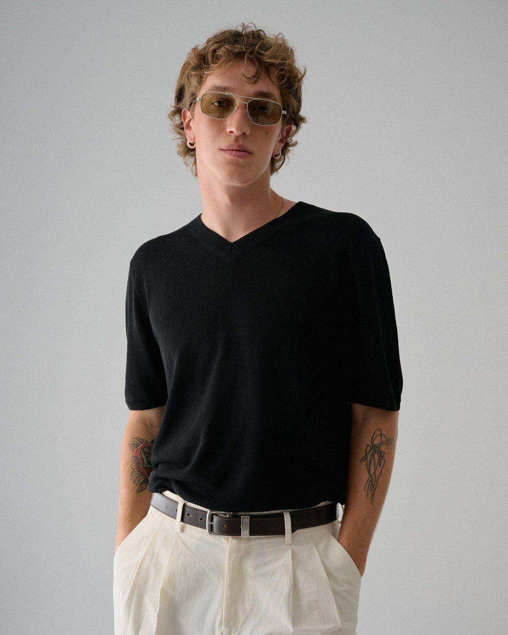 astley ; matte silver / caper