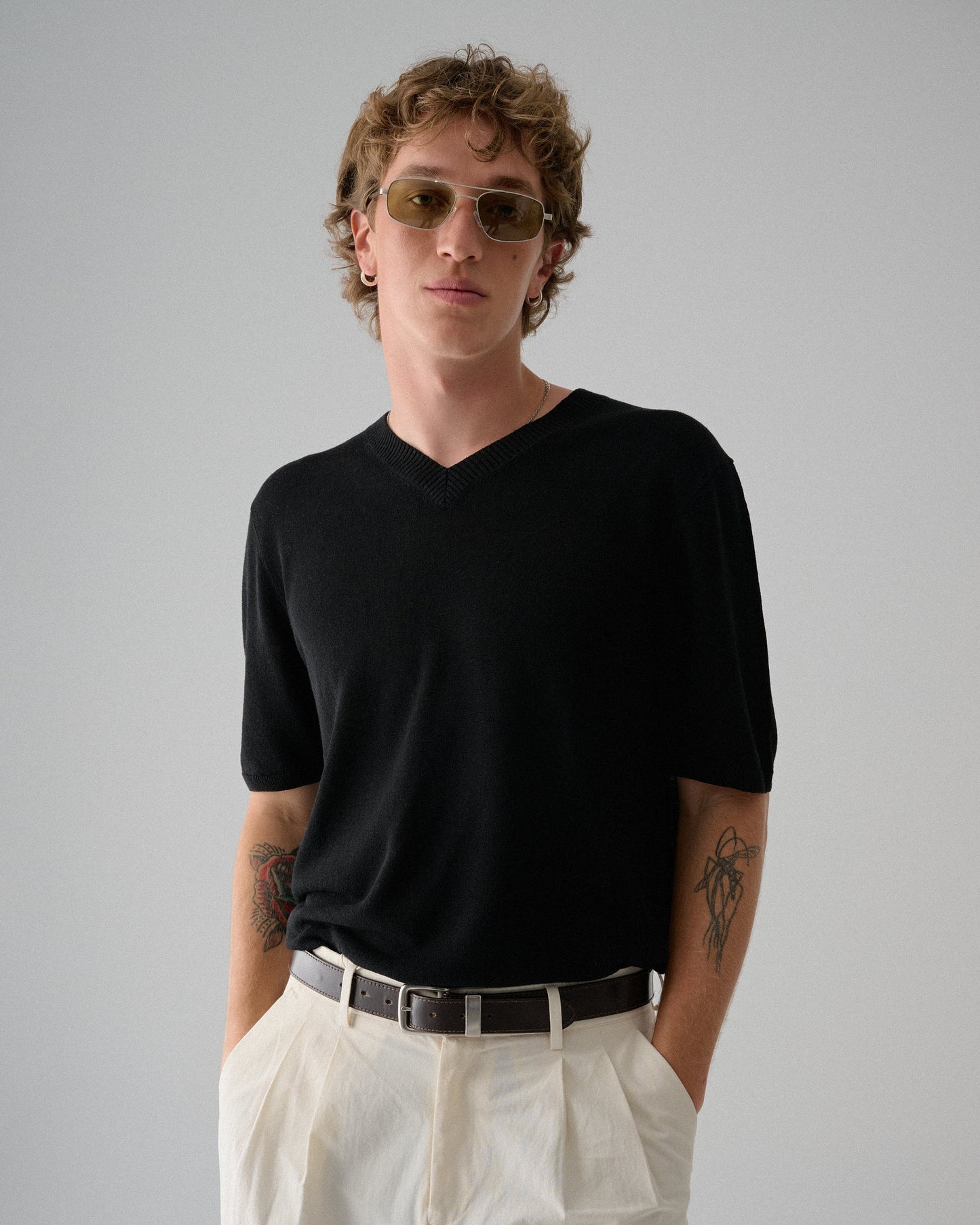 astley ; matte silver / caper