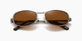 SZADE - rush ; matte silver / hazelnut